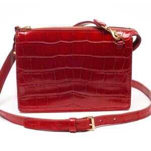 Lotuff Leather American Alligator Tripp Bag